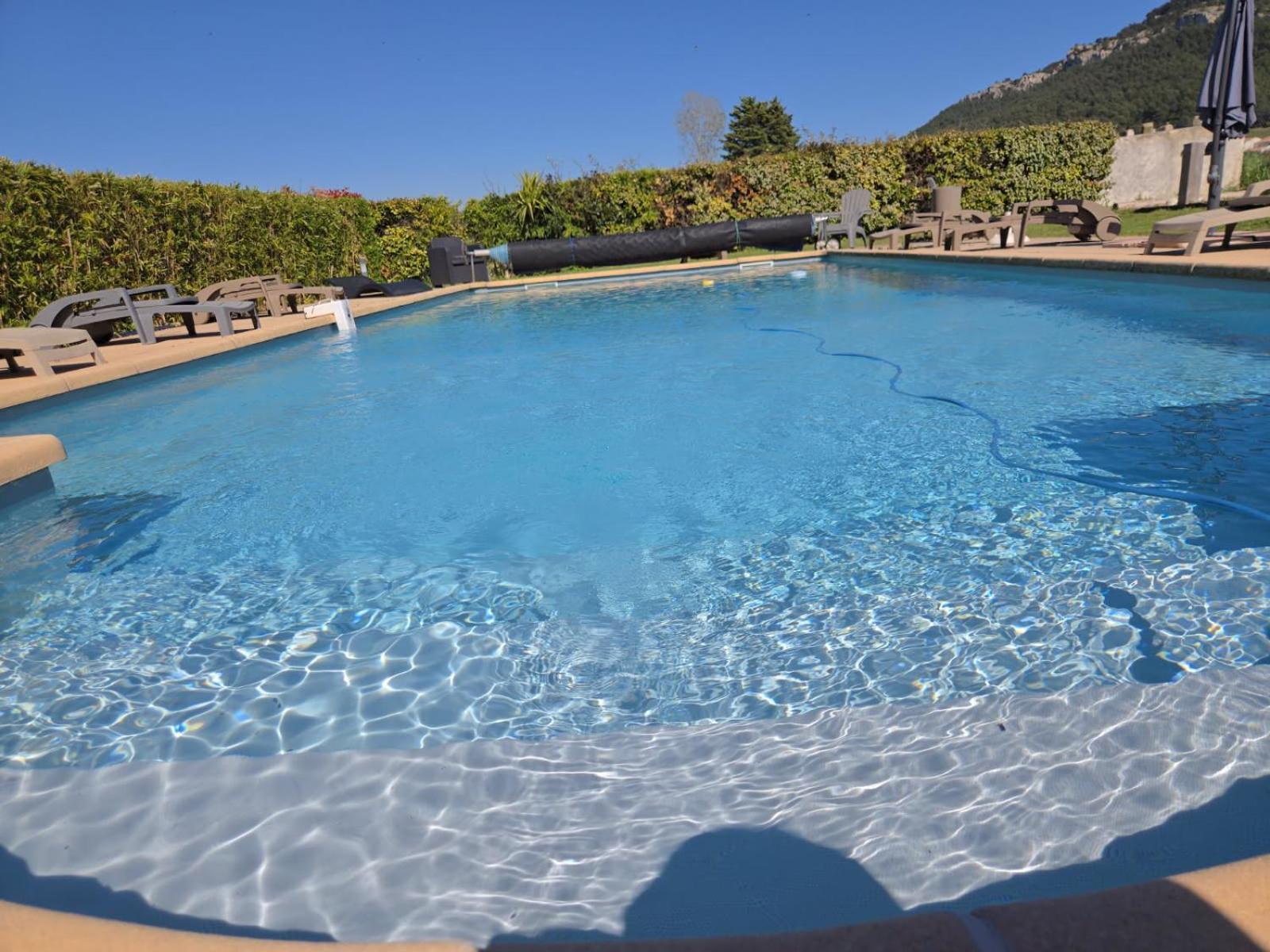 Appart. 4 Pers A 6 Kms De Cassis Avec Acces Piscine โรกฟอร์ต-ลา-เบดูล ภายนอก รูปภาพ